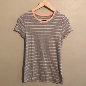 Pink Striped Tee